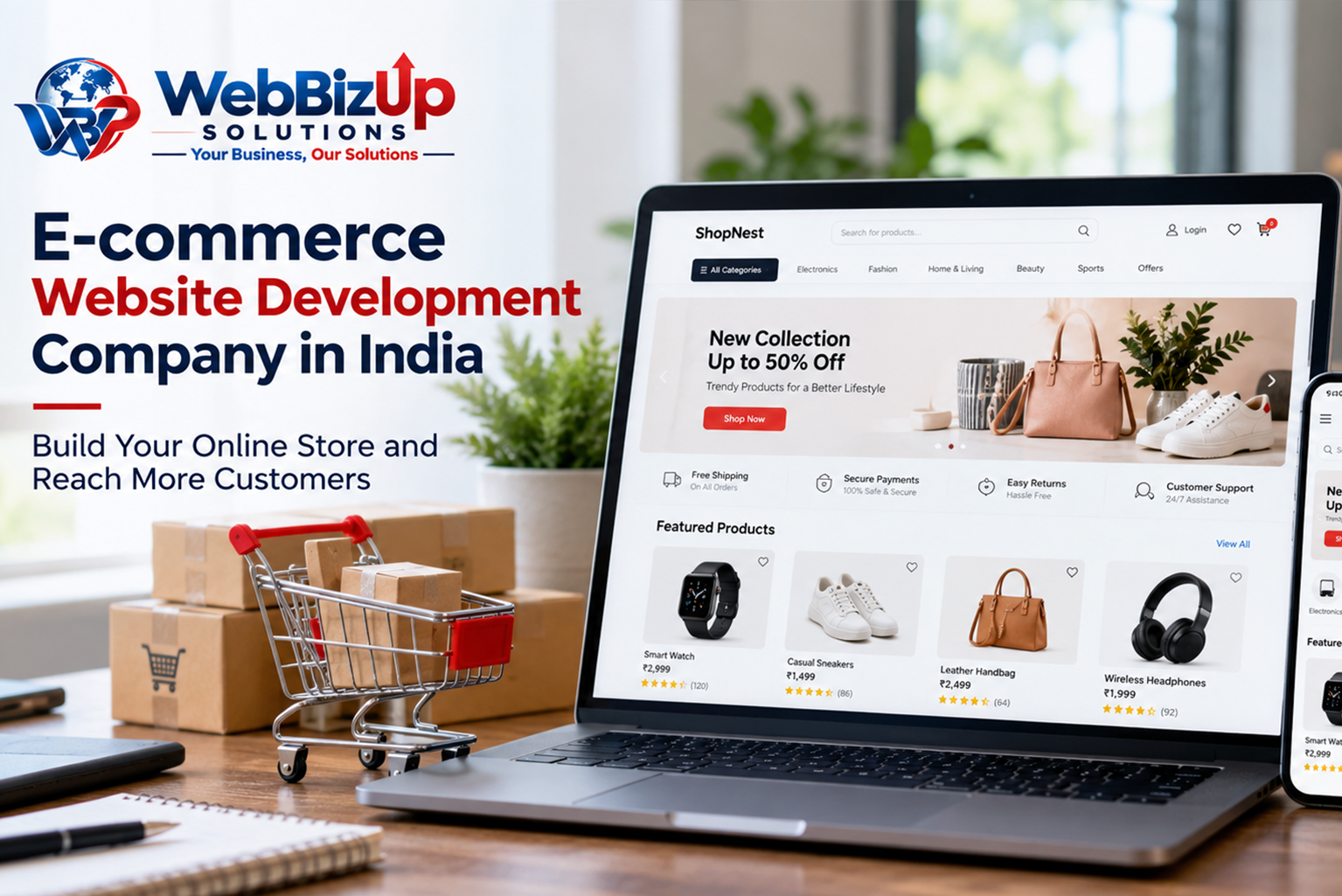 E-commerce Website Development Company in India